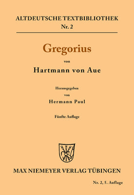 Gregorius (Altdeutsche Textbibliothek, 2) (German Edition)