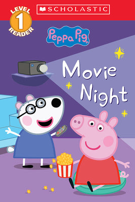 Movie Night (Peppa Pig: Scholastic Level 1 Reader #13) (Scholastic Reader, Level 1)