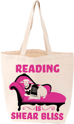 Reading is Shear Bliss Barn Sheep Tote