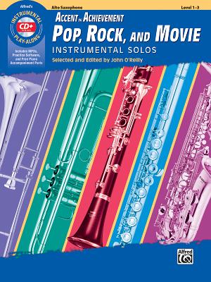 AOA Pop, Rock, and Movie Instrumental Solos: Alto Saxophone, Book & CD (Instrumental Solos Series)