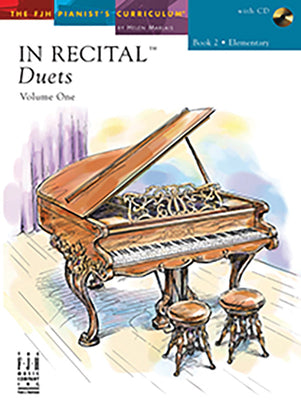 In Recital(R) Duets, Vol 1 Bk 2 (The FJH Pianist's Curriculum, Vol 1 Bk 2)